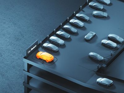 汽車掃描儀//出租汽車停車場出租機場停車場網站工業(yè)插圖網站渲染產品設計最小著陸設計汽車3D